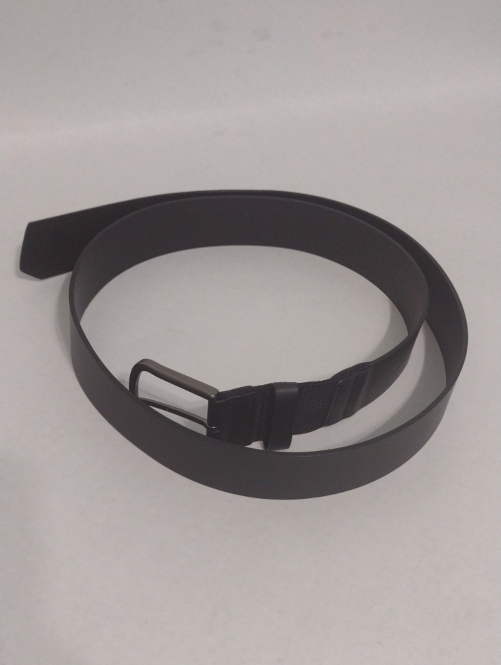 Travis Mathew Black Leather Belt (J1017)